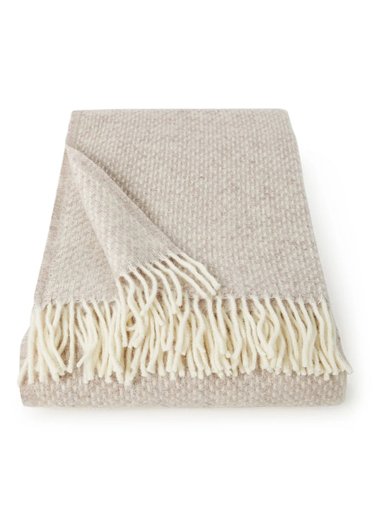 Klippan skanor beige melange woven wool