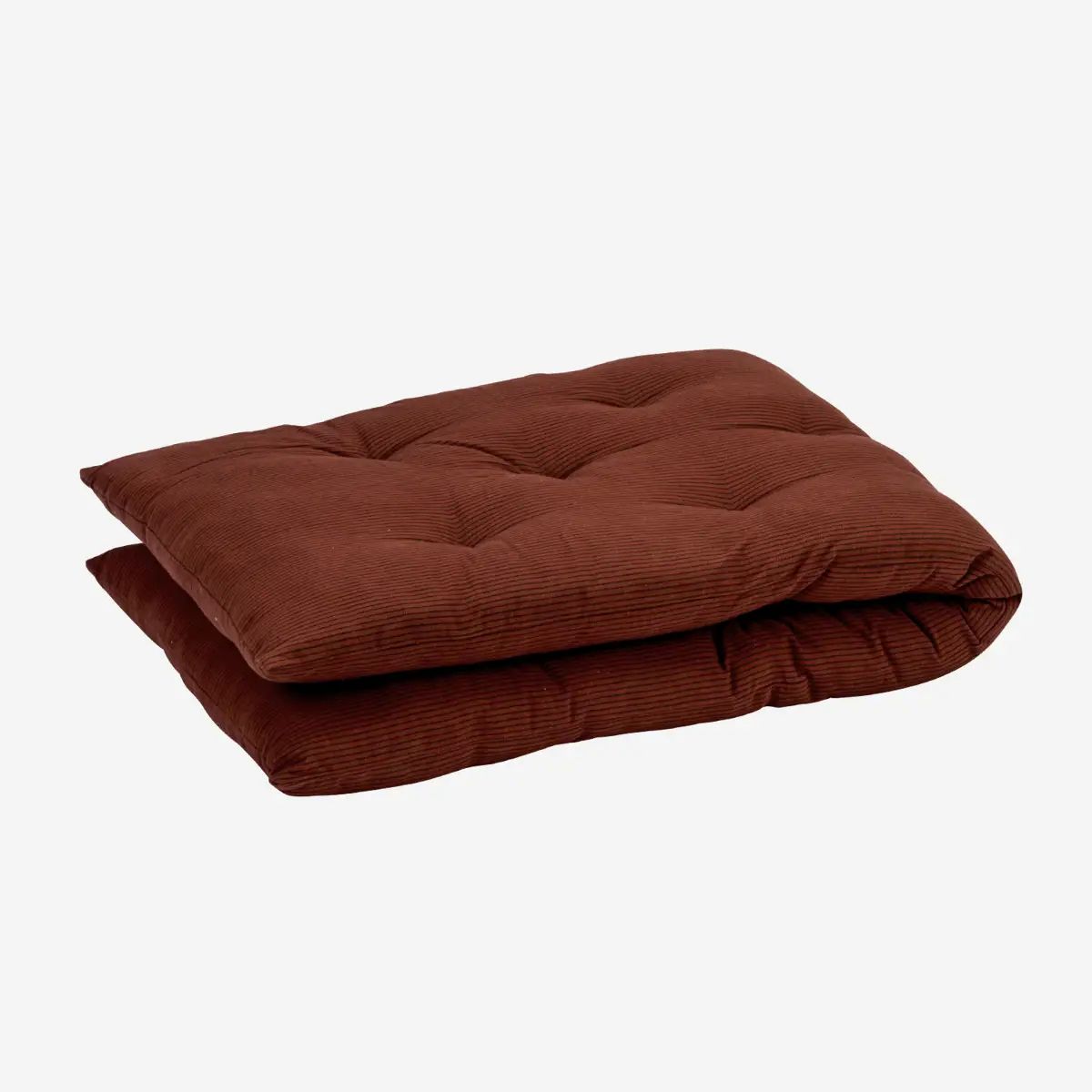 Madam stoltz printed cotton mattress Brick 45x125cm