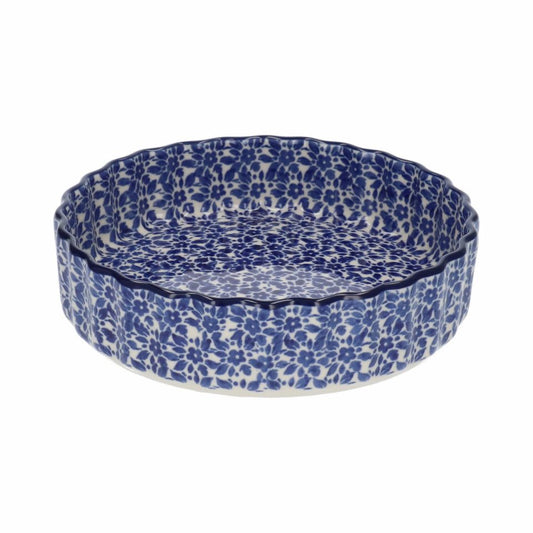 Bunzlau  Pie Dish 480 ml Indigo