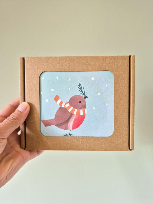 Noorderlicht kerstkaarten set van 8 kaarten