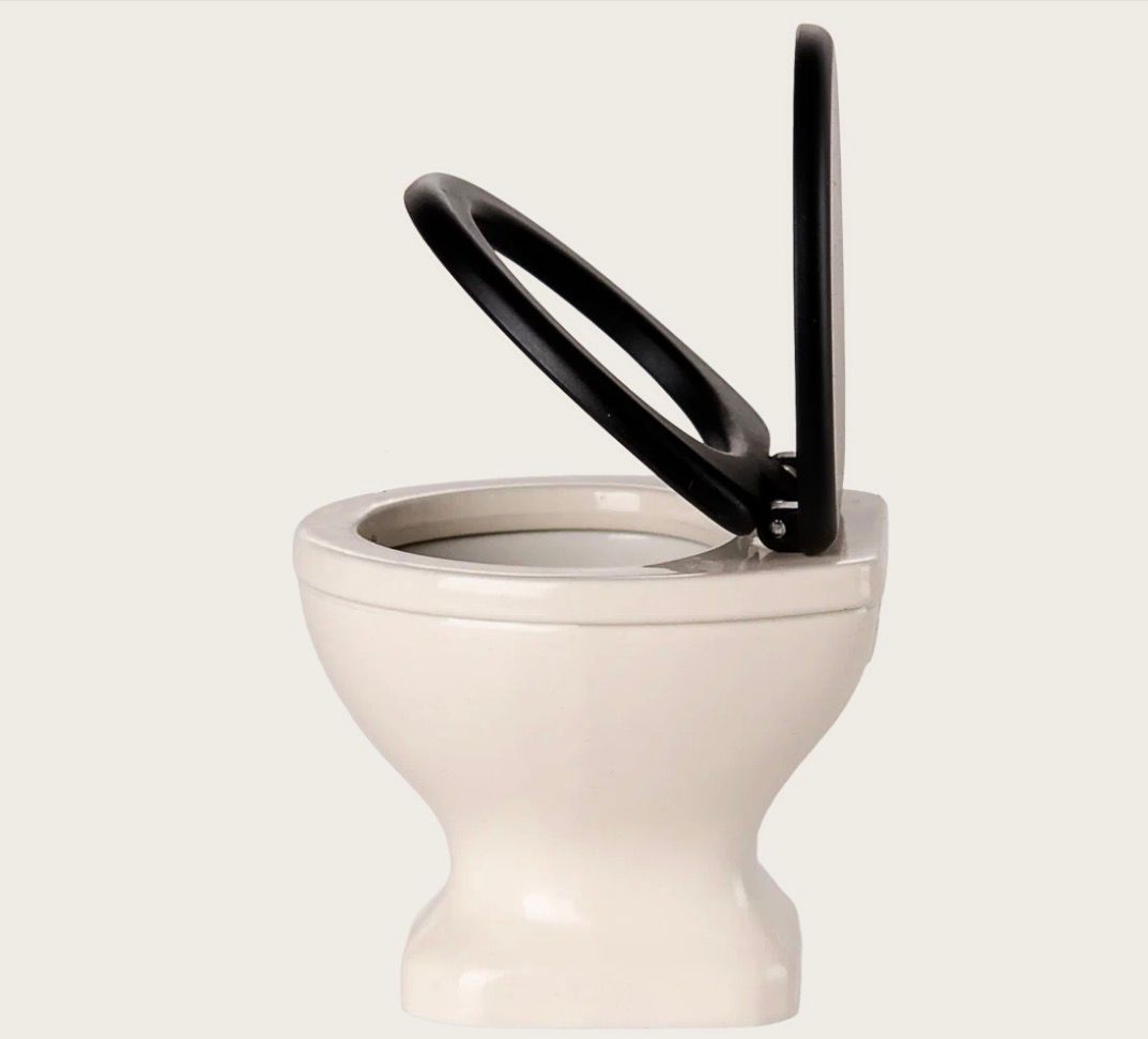 Maileg Water Closet, Mouse - Off white