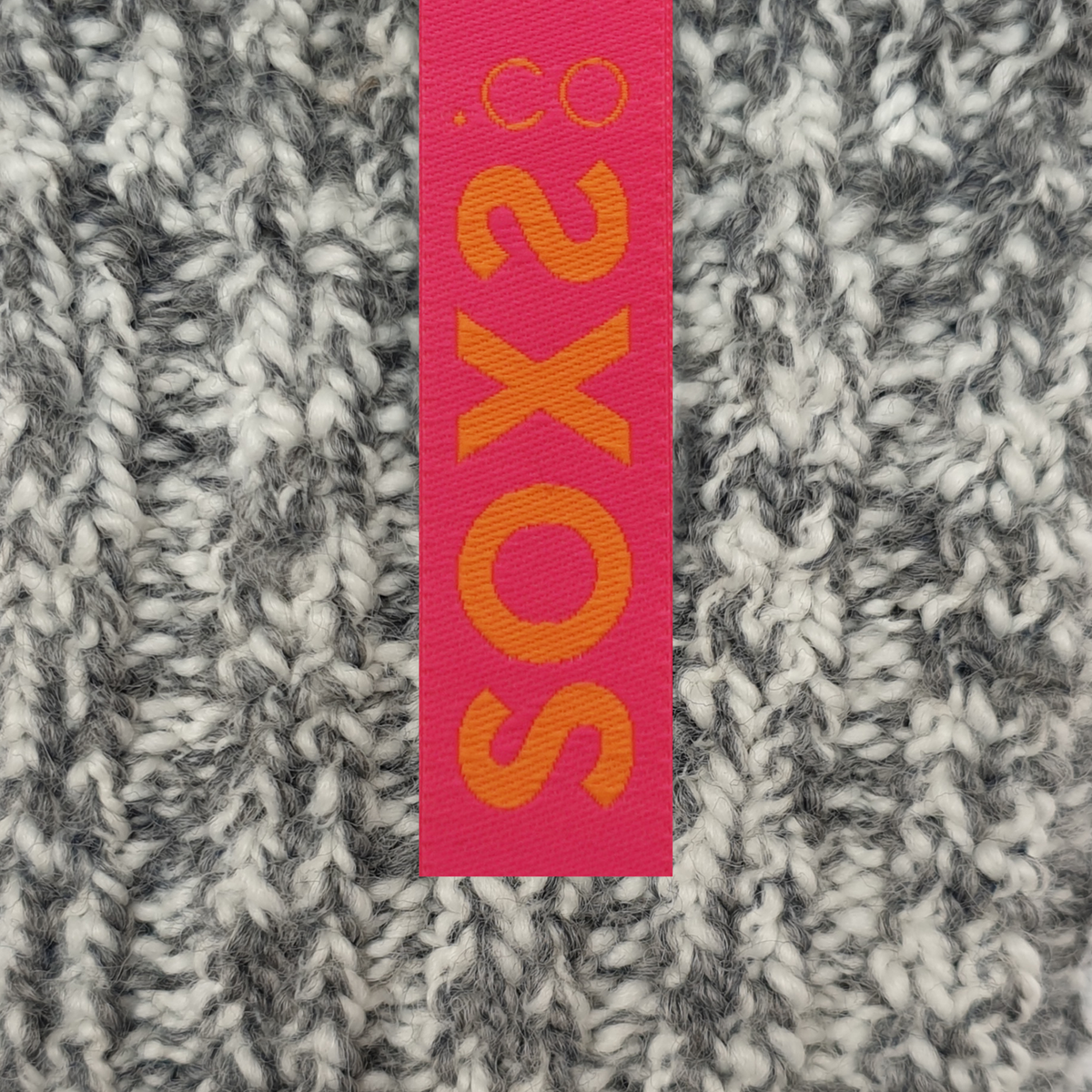 Soxs sox5080 original medium grijze wol neon affair 37 - 41