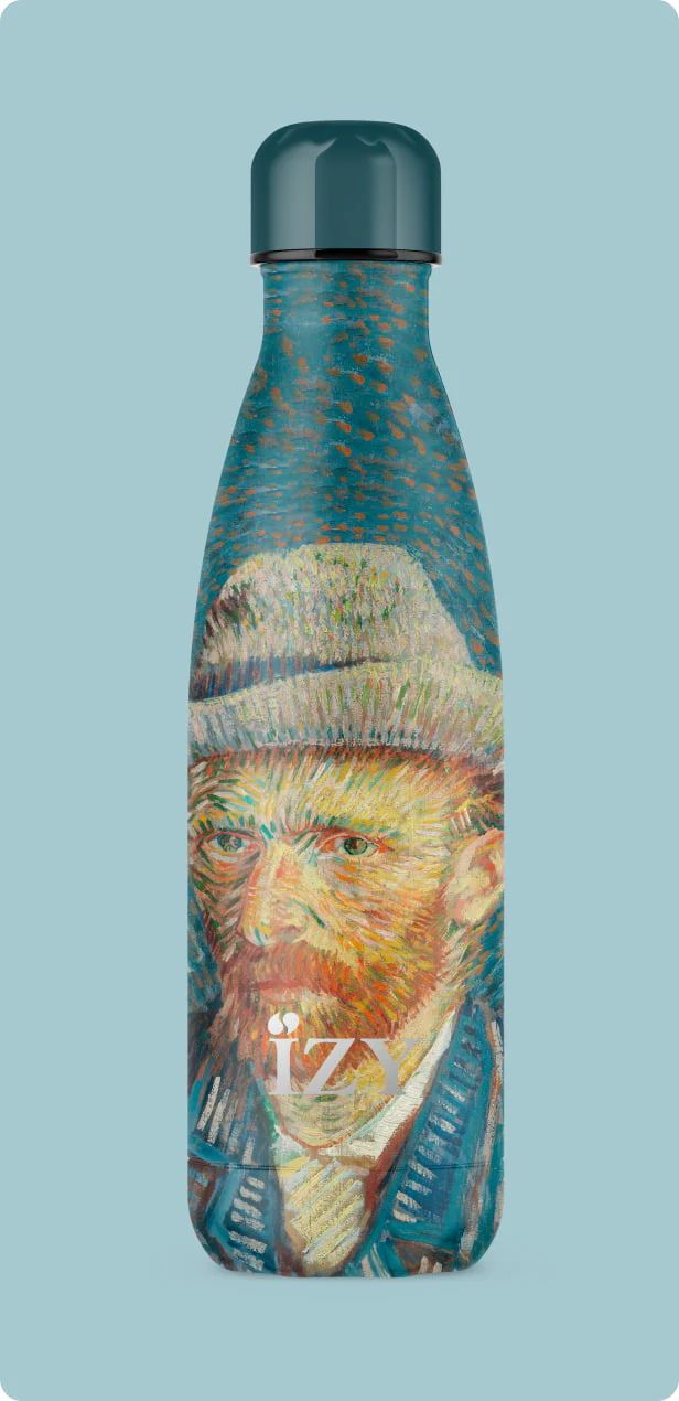 Izy self portrait van Gogh