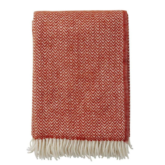 Klippan chevron ruby red