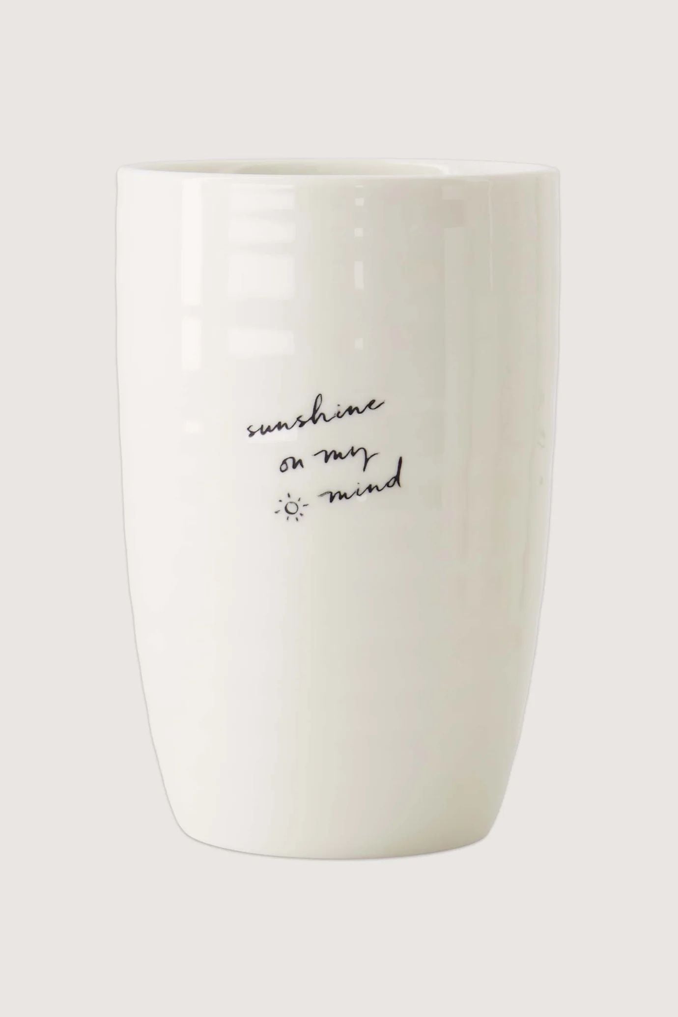 Zusss mok L sunshine wit / zwart