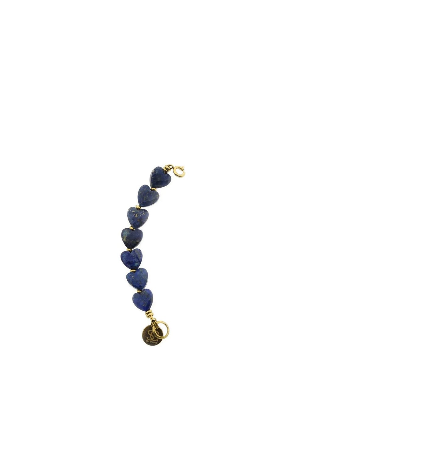 Connector bracelet Hearts (8x8mm)