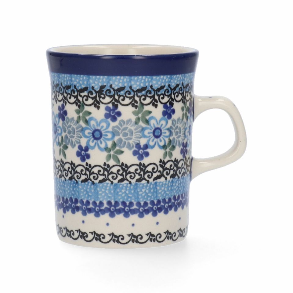 Bunzlau castle mug straight 250 ml flower crown