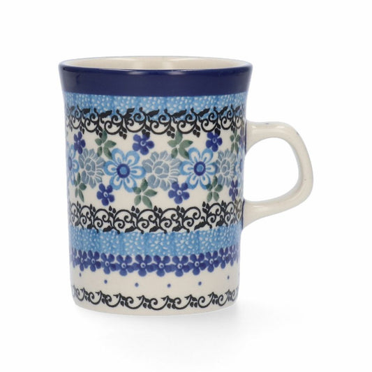 Bunzlau castle mug straight 250 ml flower crown