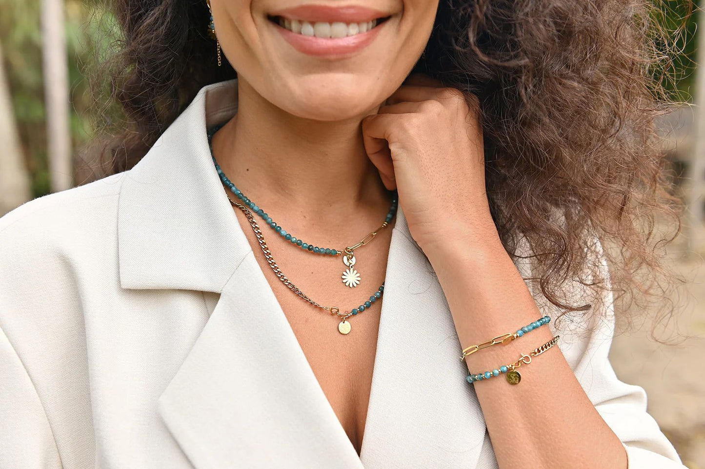 Solid Gold bracelet rhea