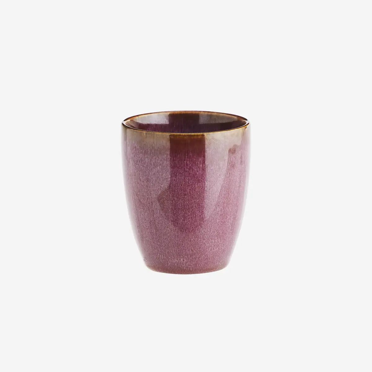 Madam Stoltz stoneware cup plum