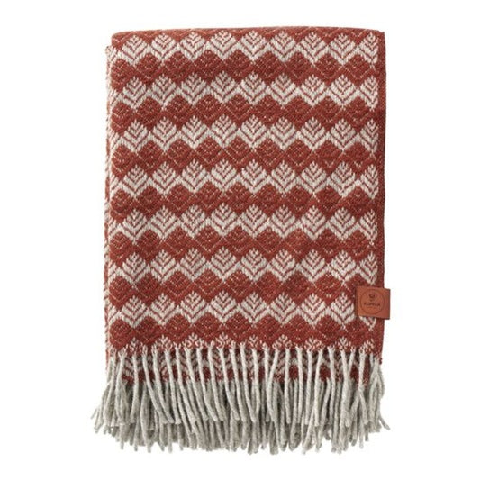 Klippan Tuva rust/natural grey 60% swedish wool 40% lambswool