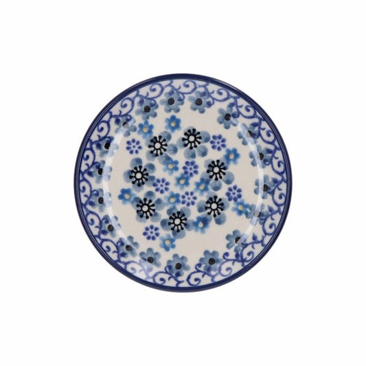 Teabag dish round Winter garden 1262-2084