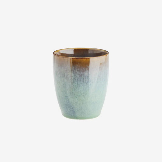 Madam Stoltz stoneware cup green