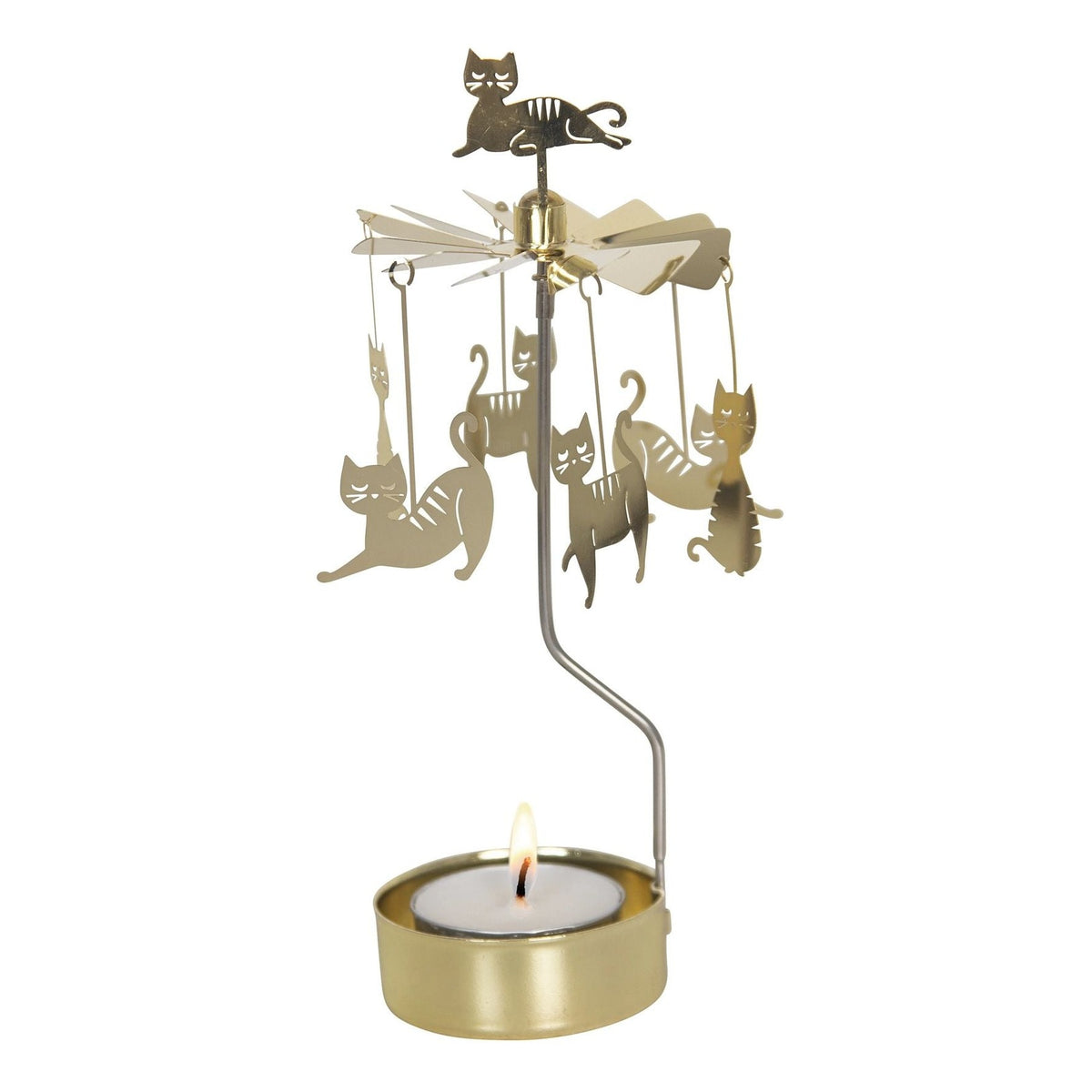 Pluto theelicht spinner cat family