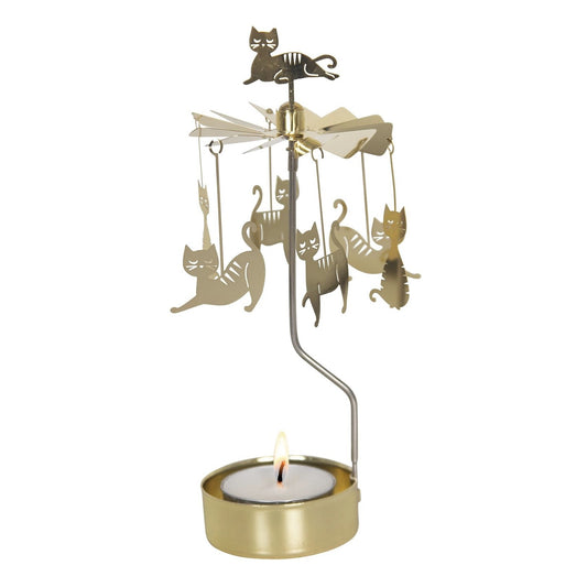 Pluto theelicht spinner cat family