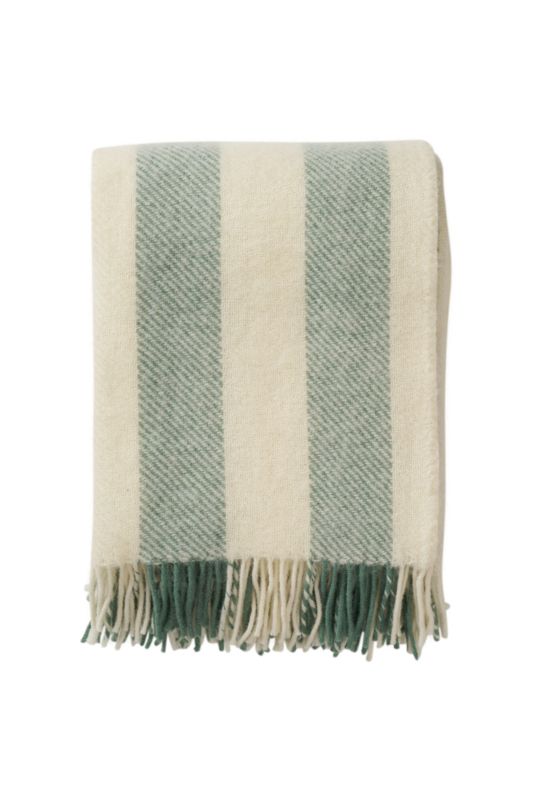 Klippan gotland vertical stripe green