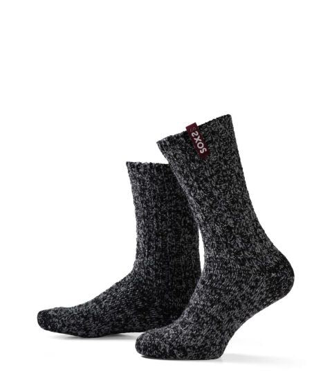 sox3823 soxs originals medium donkergrijze wol windsor wine 42-46
