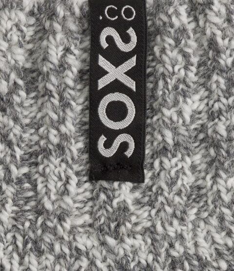 Sox3748 Originals Sustainable Laag Grijze Wol Black Onyx 42-46