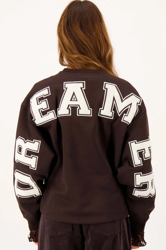 Zusss Sweater met tekst