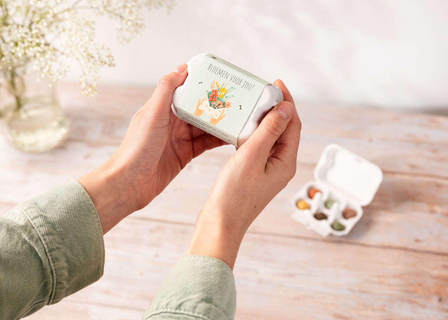 Blossombs Eierdoosje Bloemen Voor Jou