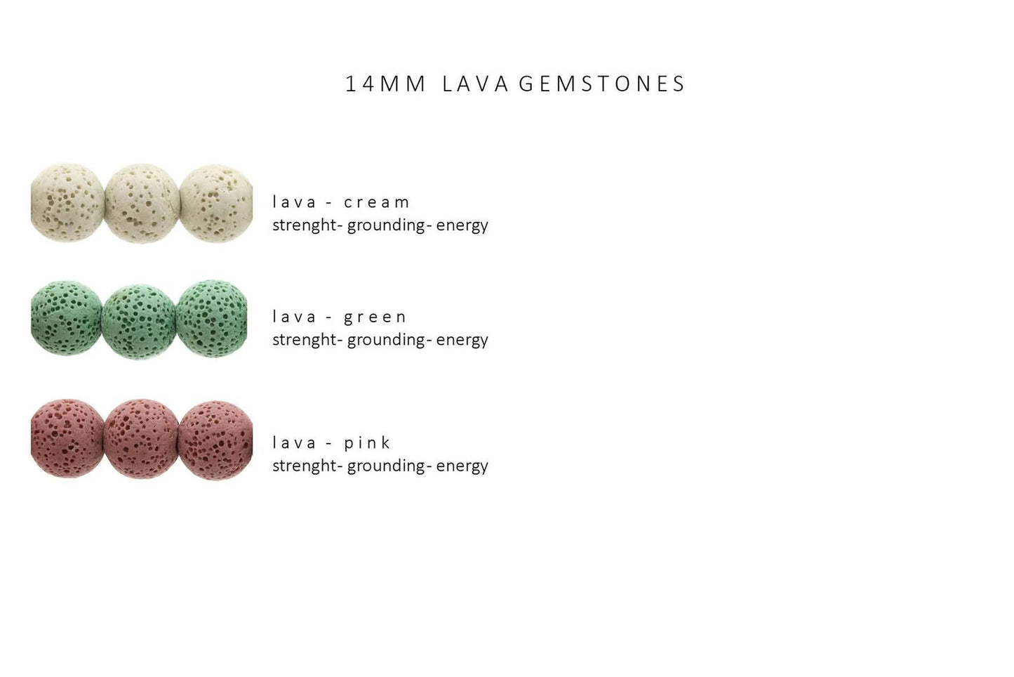 Solid Gold earring lava love