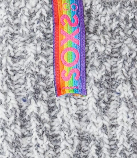 sox3793 soxs originals medium grijze wol rainbow 37-41