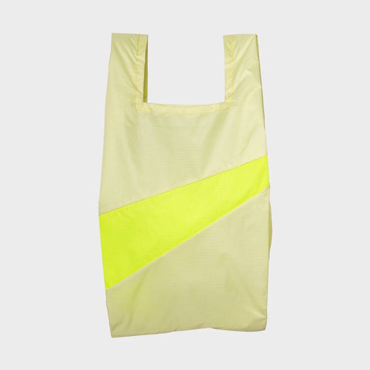 Susan Bijl the new shopping bag Joy & Fluo Yellow MEDIUM