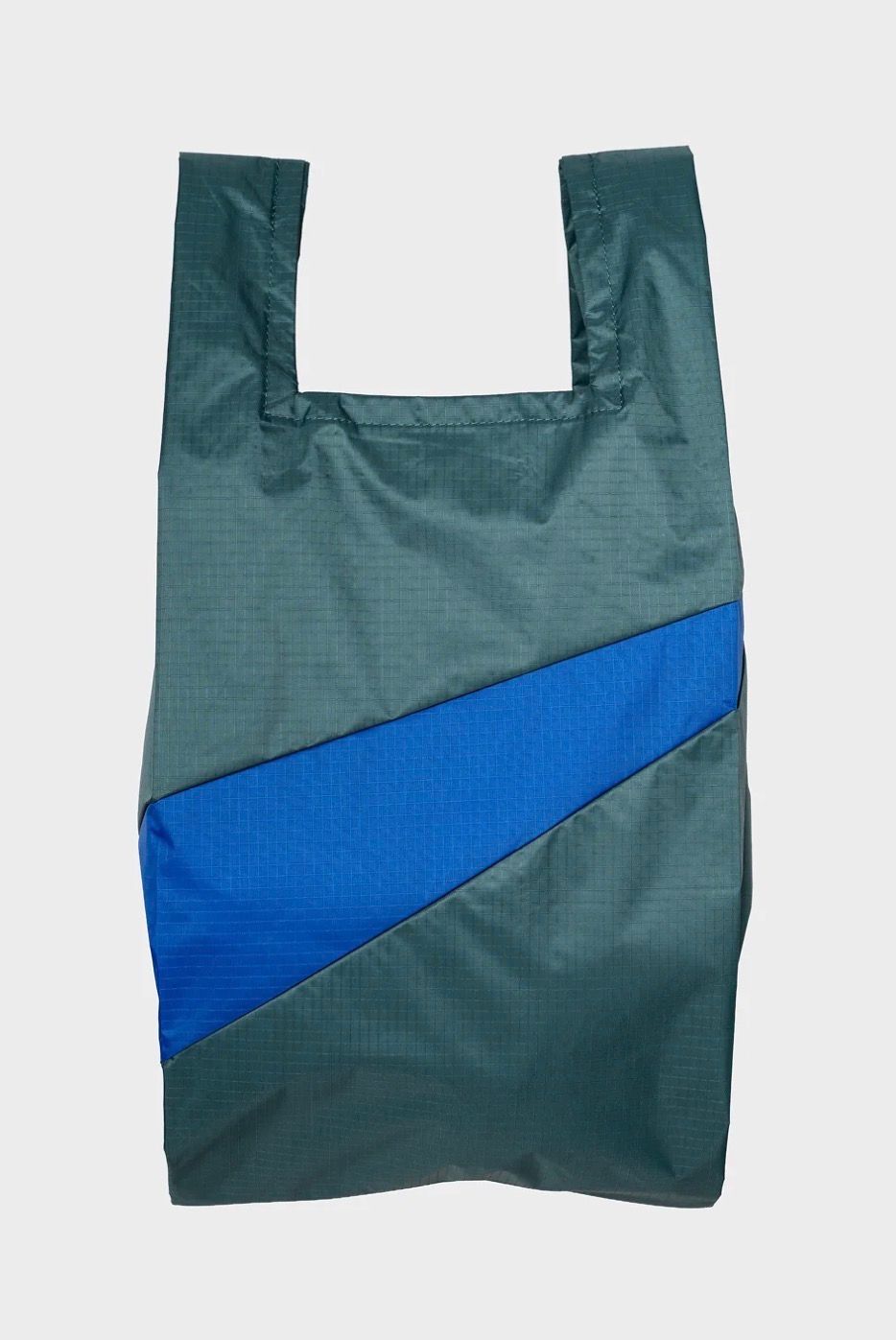 Susan Bijl the new shopping bag Pine & Blue MEDIUM