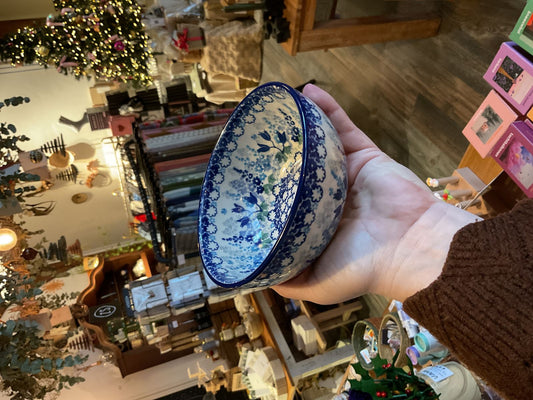 Bunzlau castle rice bowl 500 ml blue garden