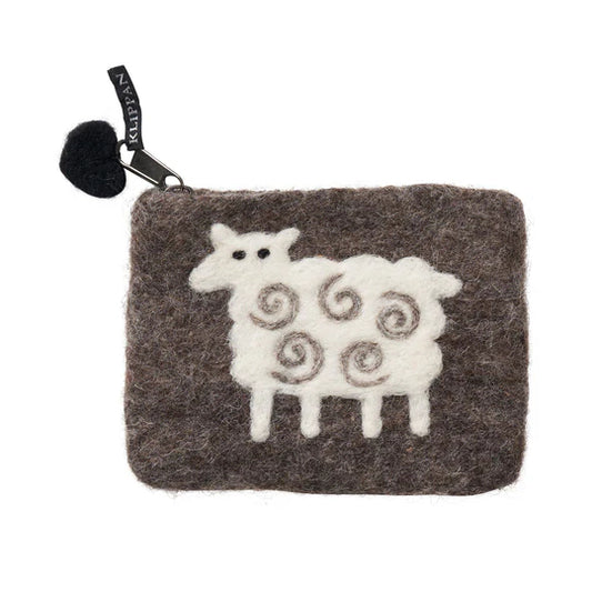 Klippan Felted purse sheep