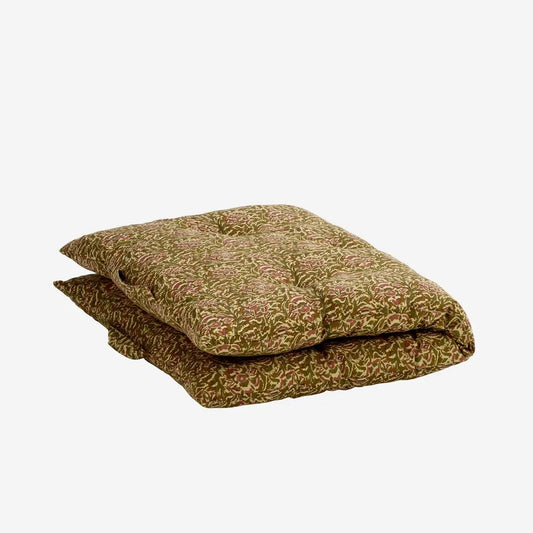 Madam stoltz printed cotton mattress Honey rose 60x100cm
