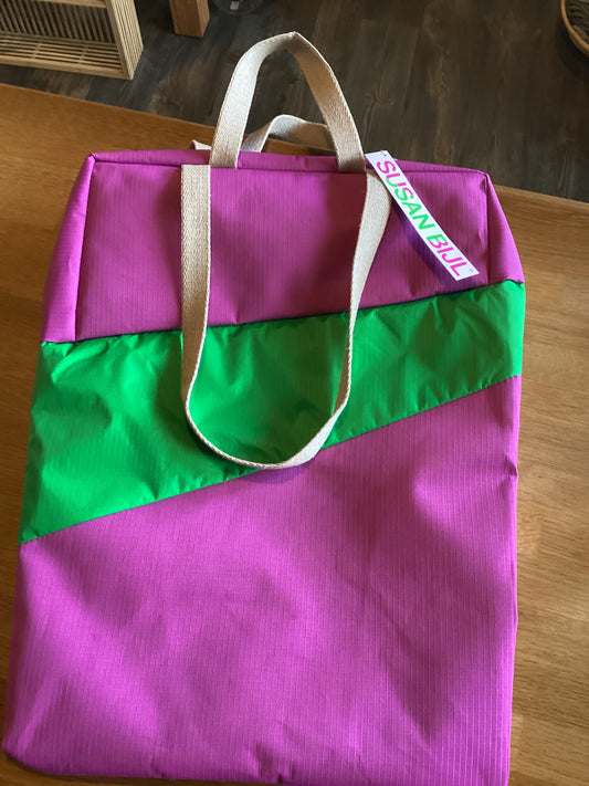 Susan Bijl the new tote bag echo & greenscreen Large