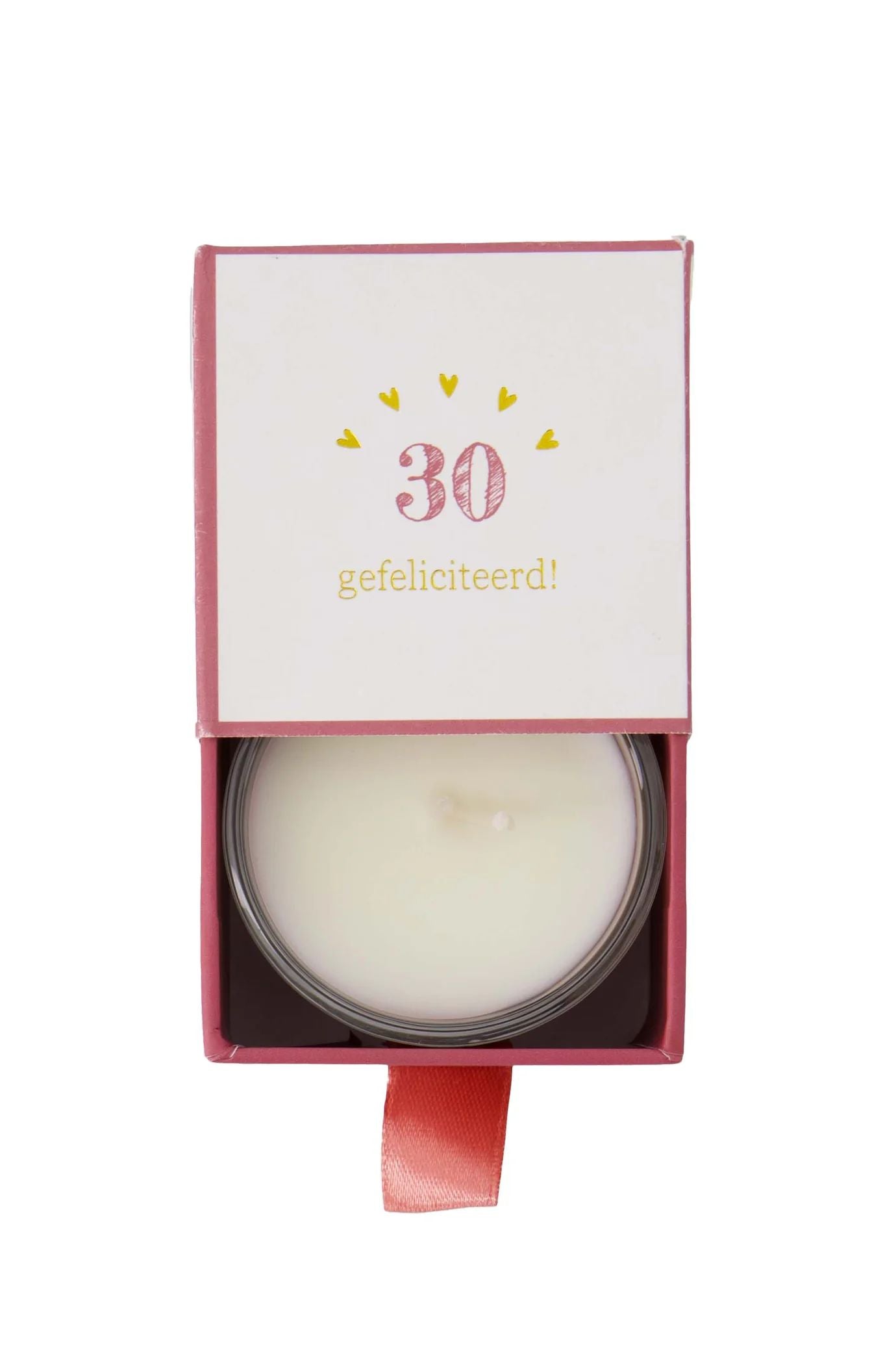 Geurkaars Glas In Doosje 30 Gefeliciteerd