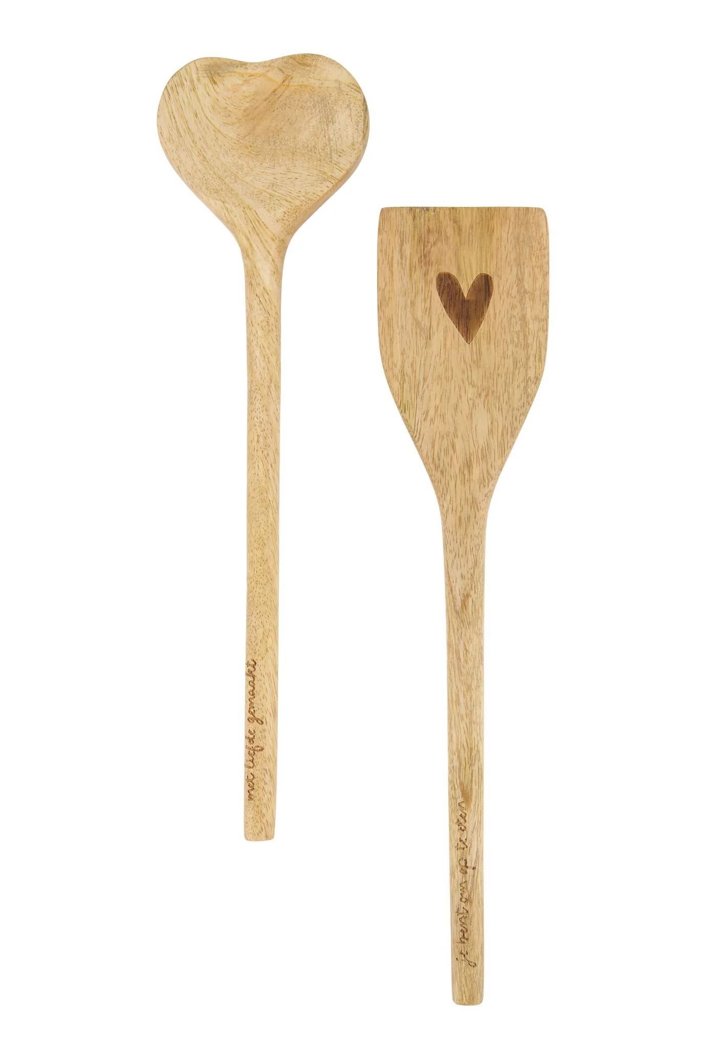 Zusss spatel hout hartje naturel