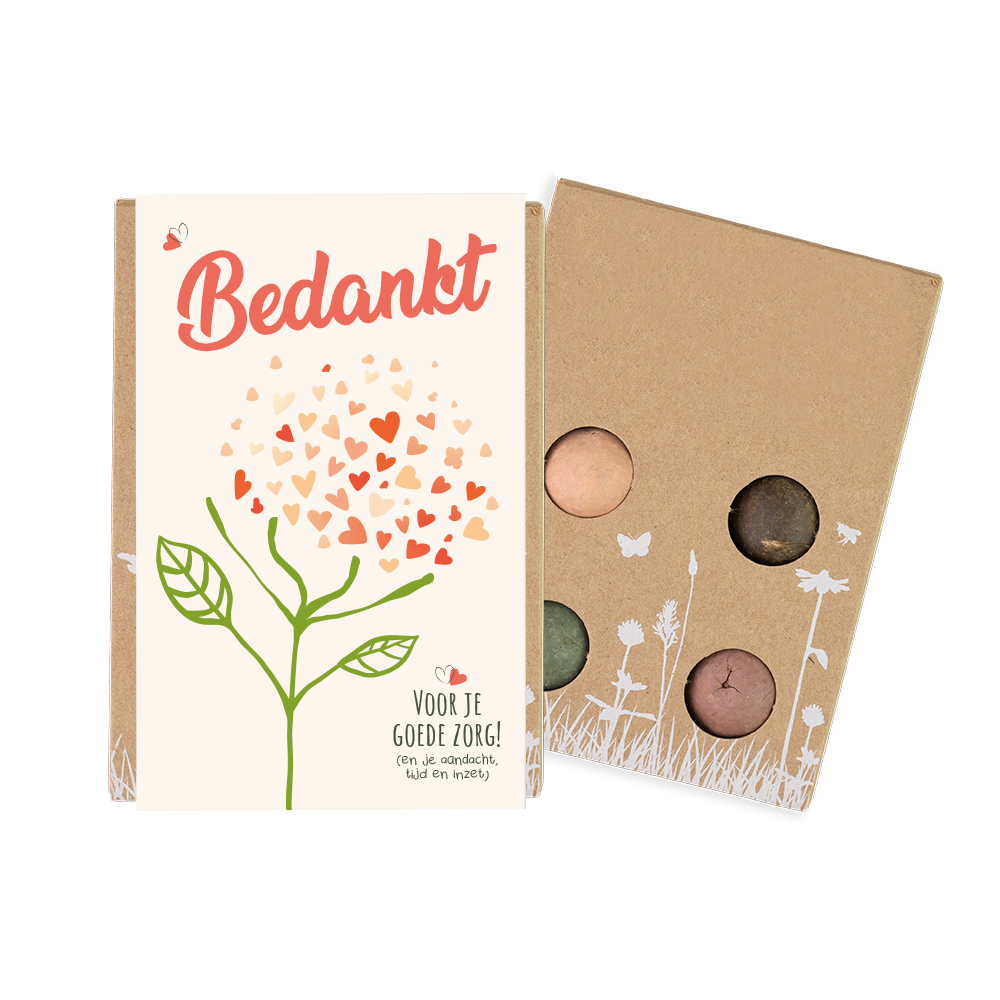 Bedankt Doosje blossombs mini