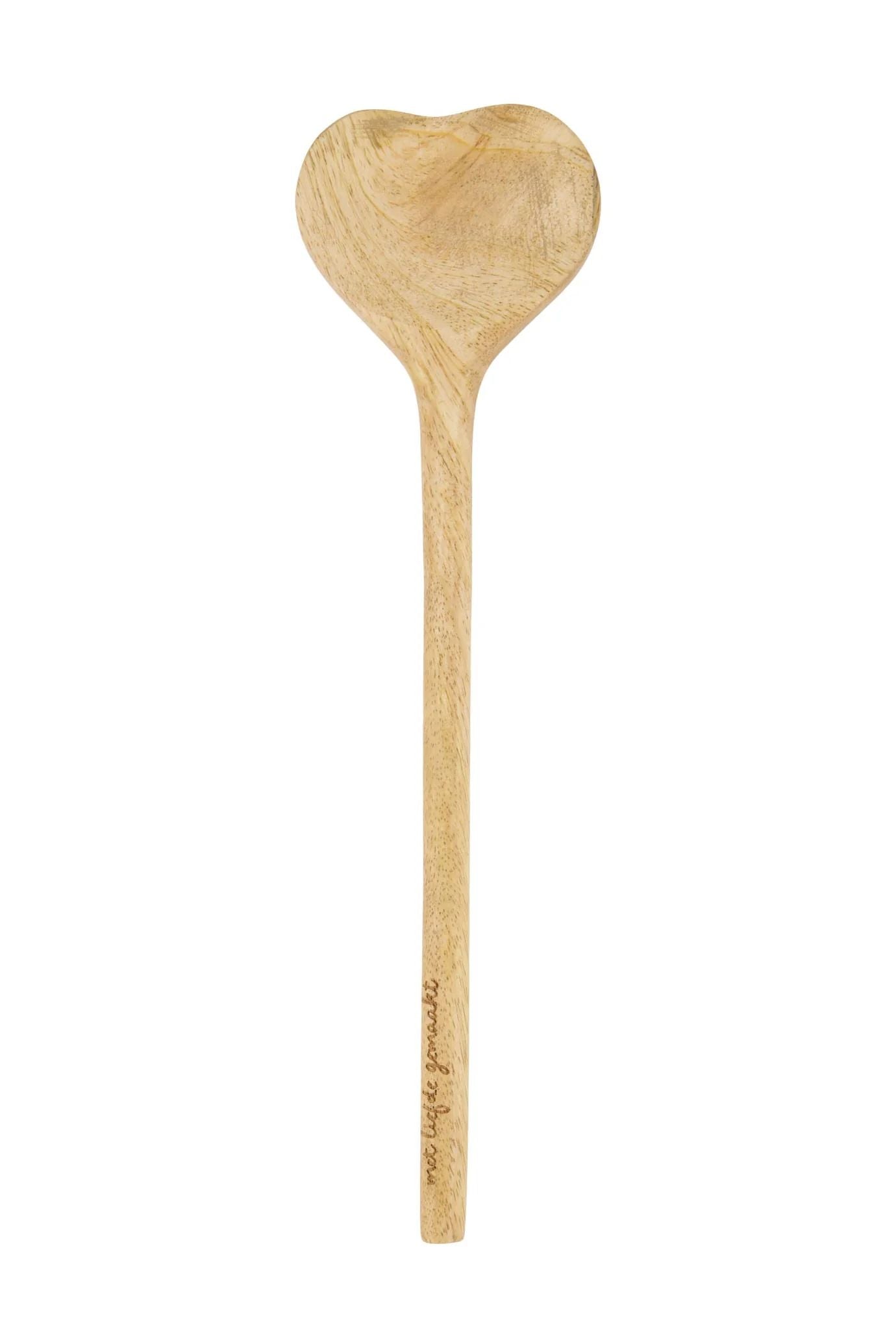 Zusss lepel hout hartvorm naturel