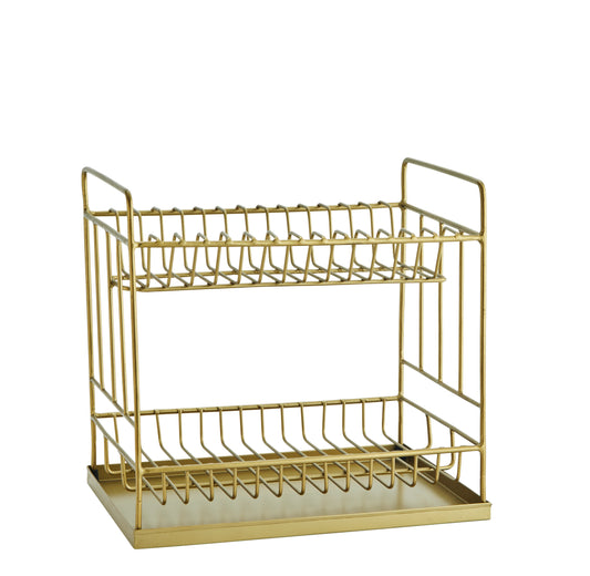 Madam stoltz Iron dish rack